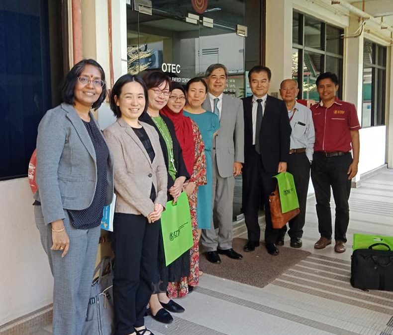 13 December 2019: Official Visit by Prof. Dr. Teramoto of Saga University and his delegates from Saga University to UTM OTEC