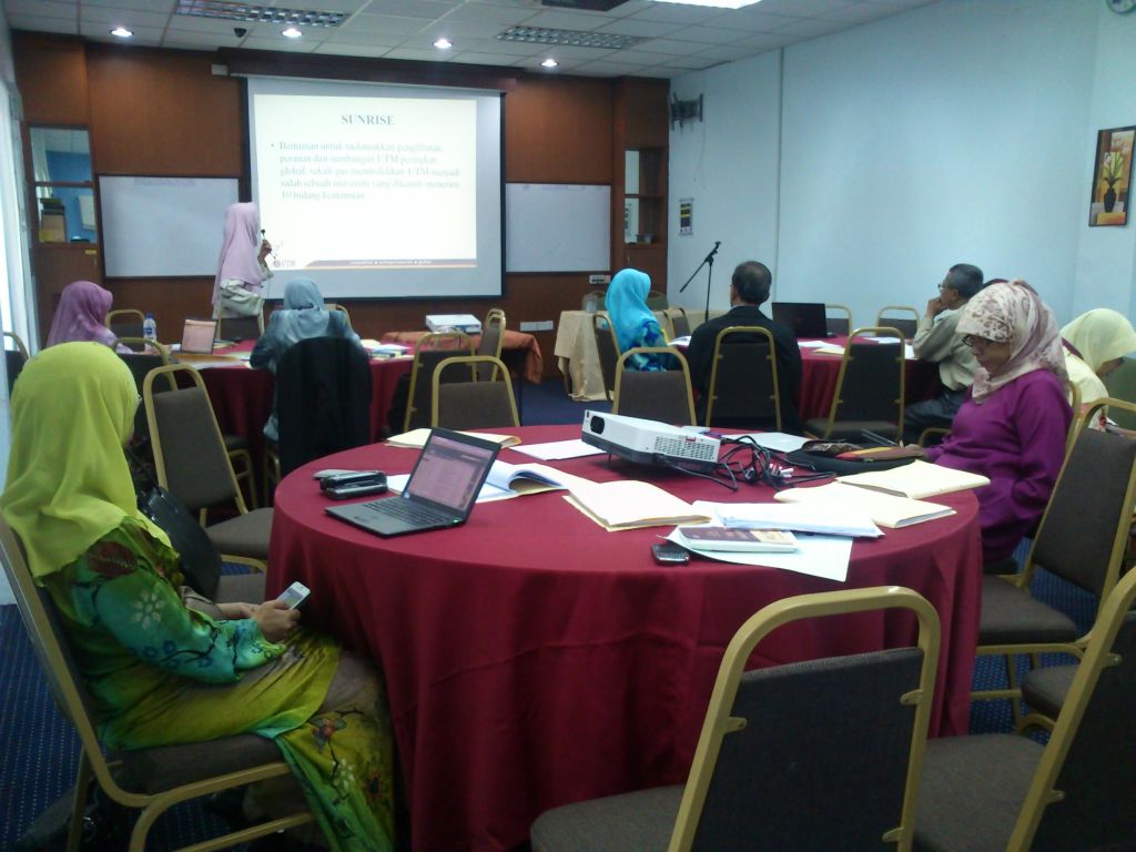 Pre-Workshop Global Plan UTM 2012-2020 – (Graduate Education Enhancement & Transformation)